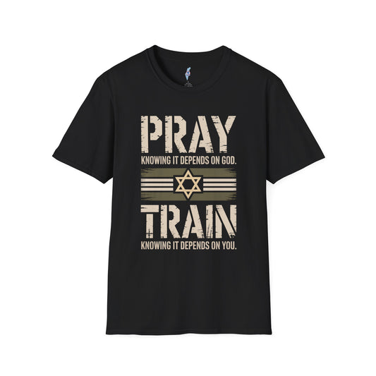 Pray & Train Tee — Star of David Edition
