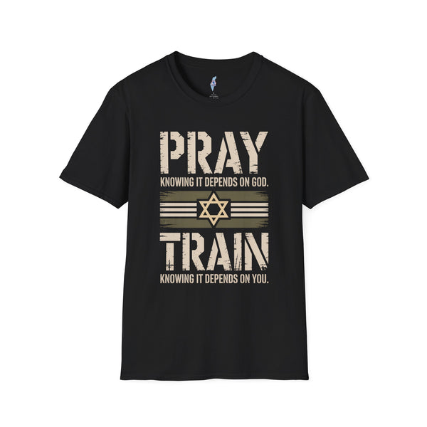 Pray & Train Tee — Star of David Edition