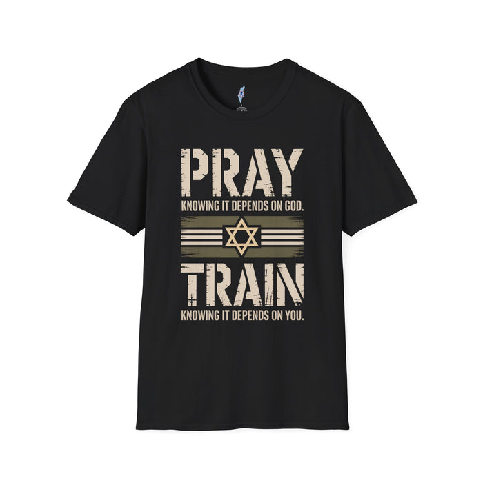 Pray & Train Tee — Star of David Edition