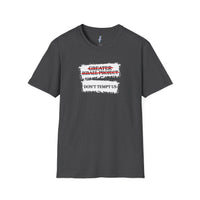 “Don't Tempt Us”- Graphic Tee view 4