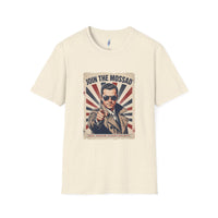 "Join the Mossad: Travel, Adventure, Plausible Deniability" T-Shirt view 5