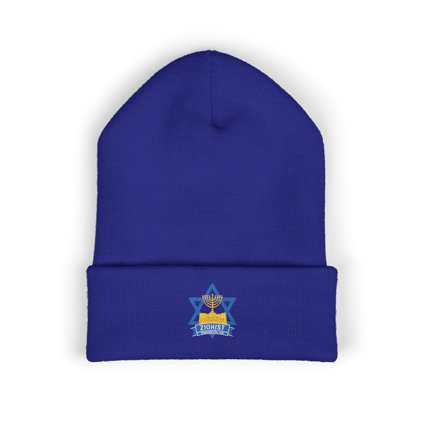 Star of David Cuffed Beanie