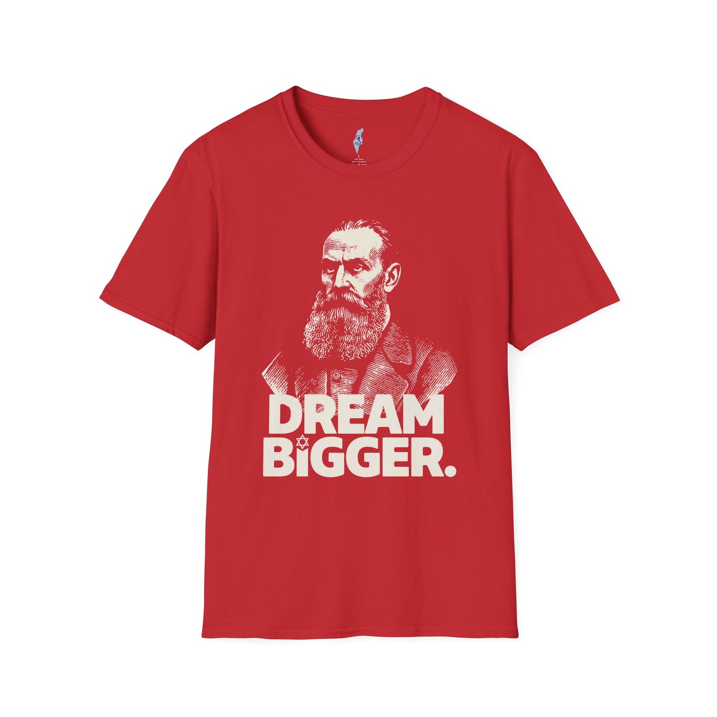 Dream Bigger - Herzl Portrait T-Shirt