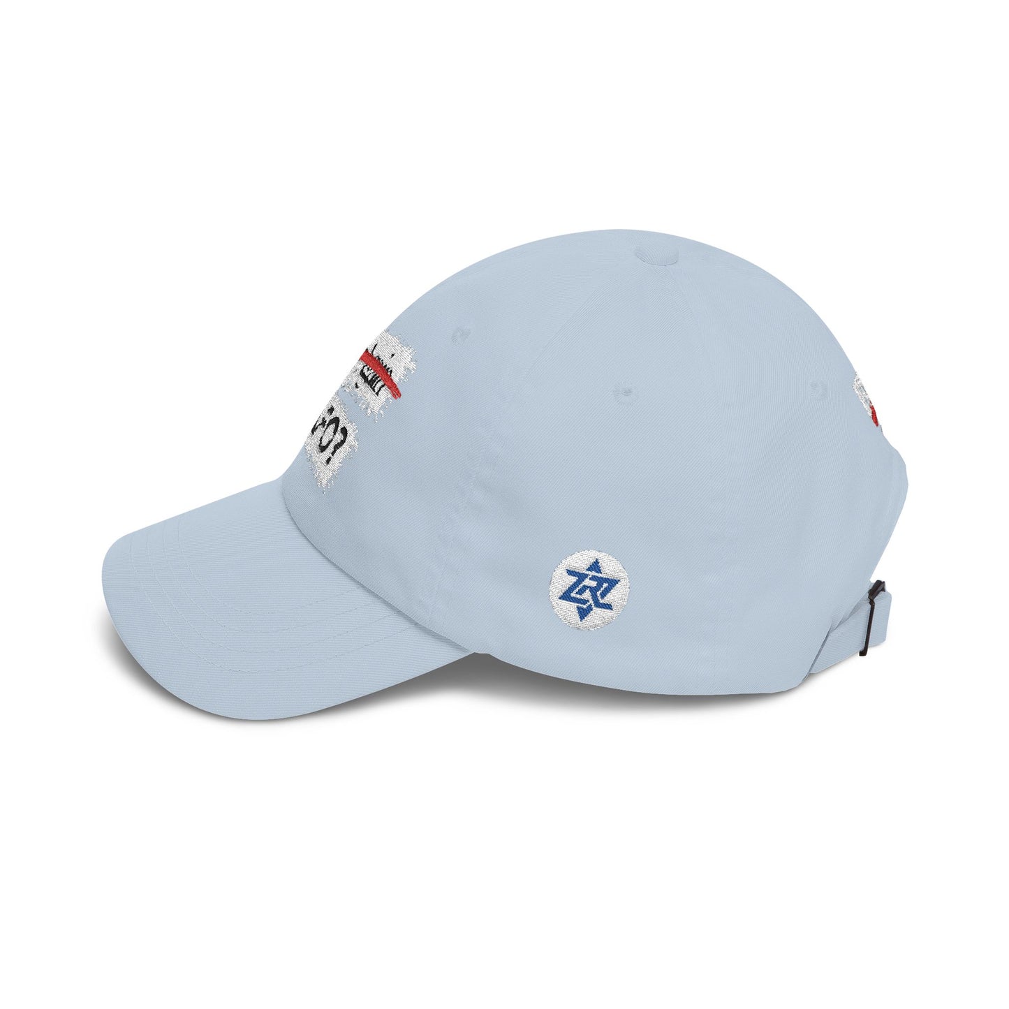 FAFO Dad Cap — "Never Again" Strikethrough