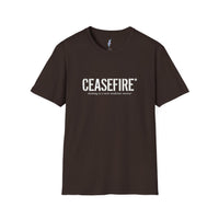 Ceasefire* Statement Tee view 2