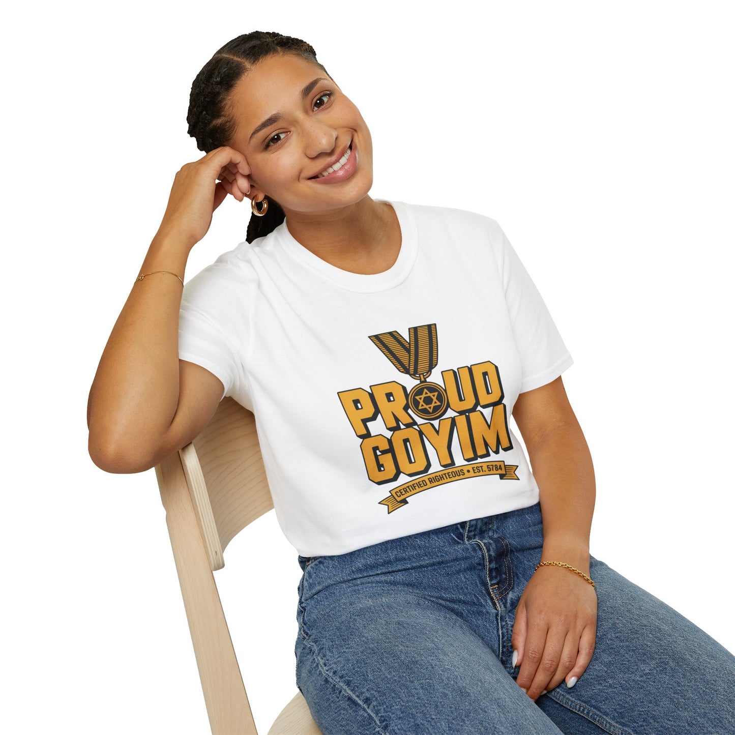 Proud Goyim T-Shirt  -Gold Medal Nations