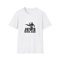 "Jews Kick Ass" Bold Tee view 1