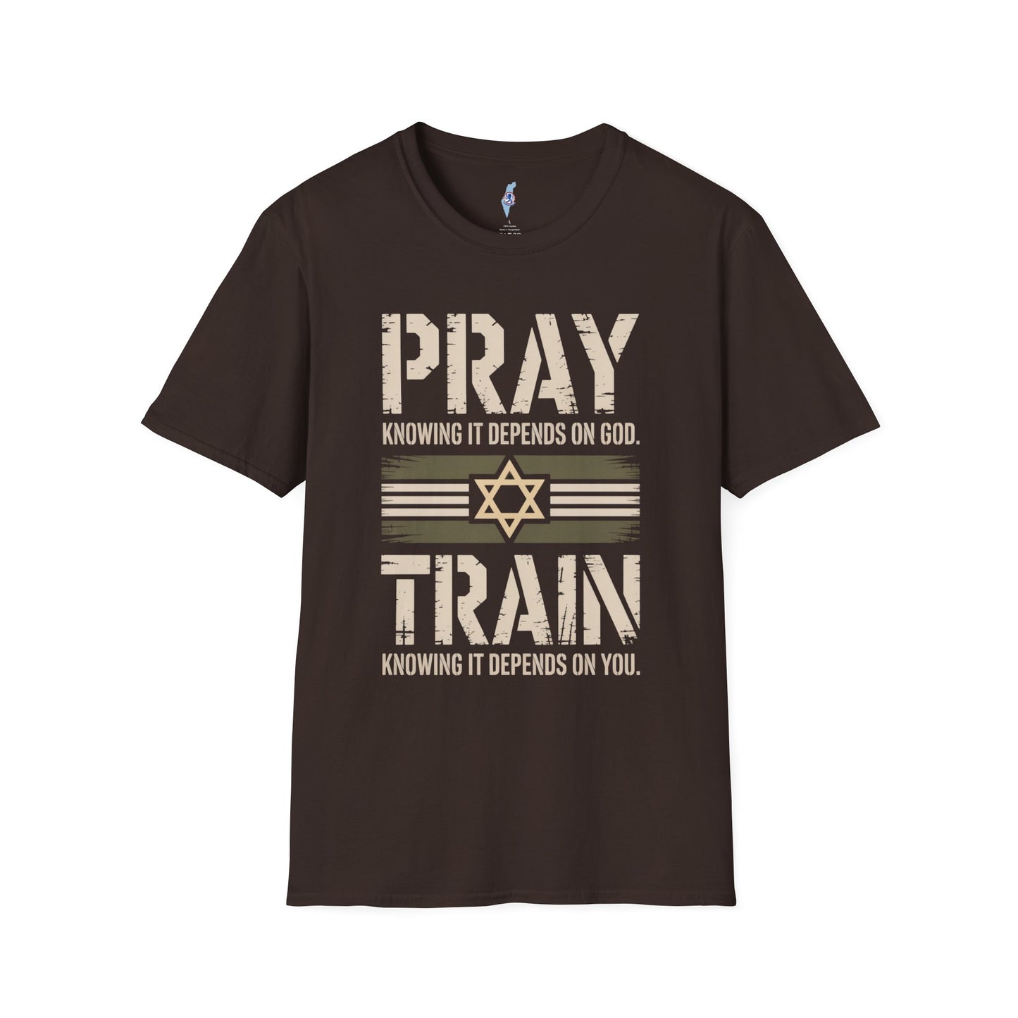 Pray & Train Tee — Star of David Edition