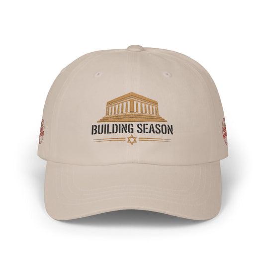 "Building Season" Embroidered Zionist Hat