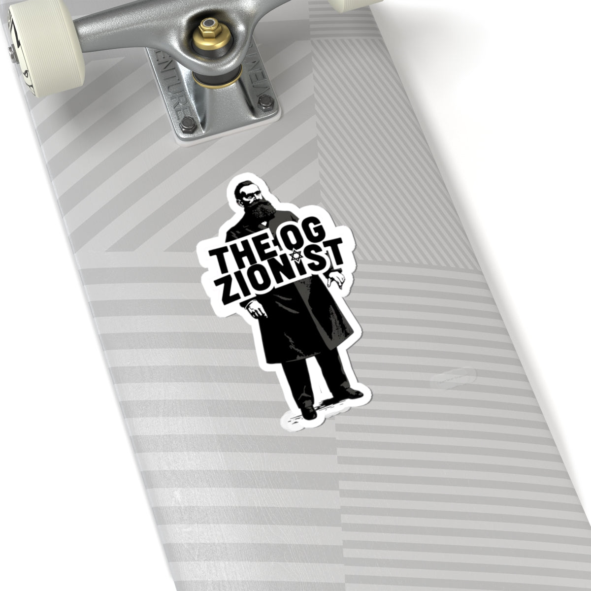 The OG Zionist — Theodor Herzl Sticker (V1 — Original Edition)