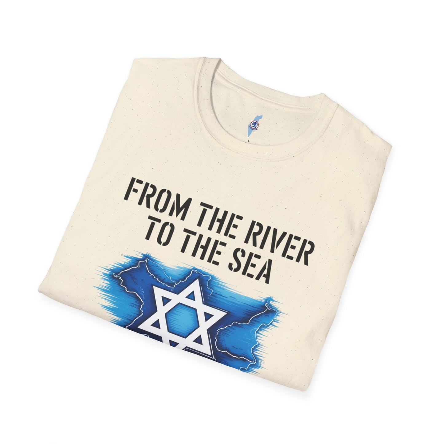 River to the Sea Israel Version Tee