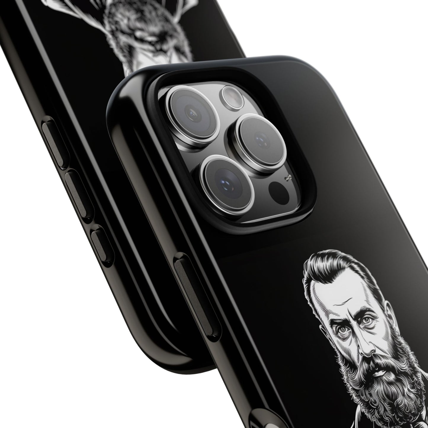 If You Will It — Herzl Portrait Phone Case
