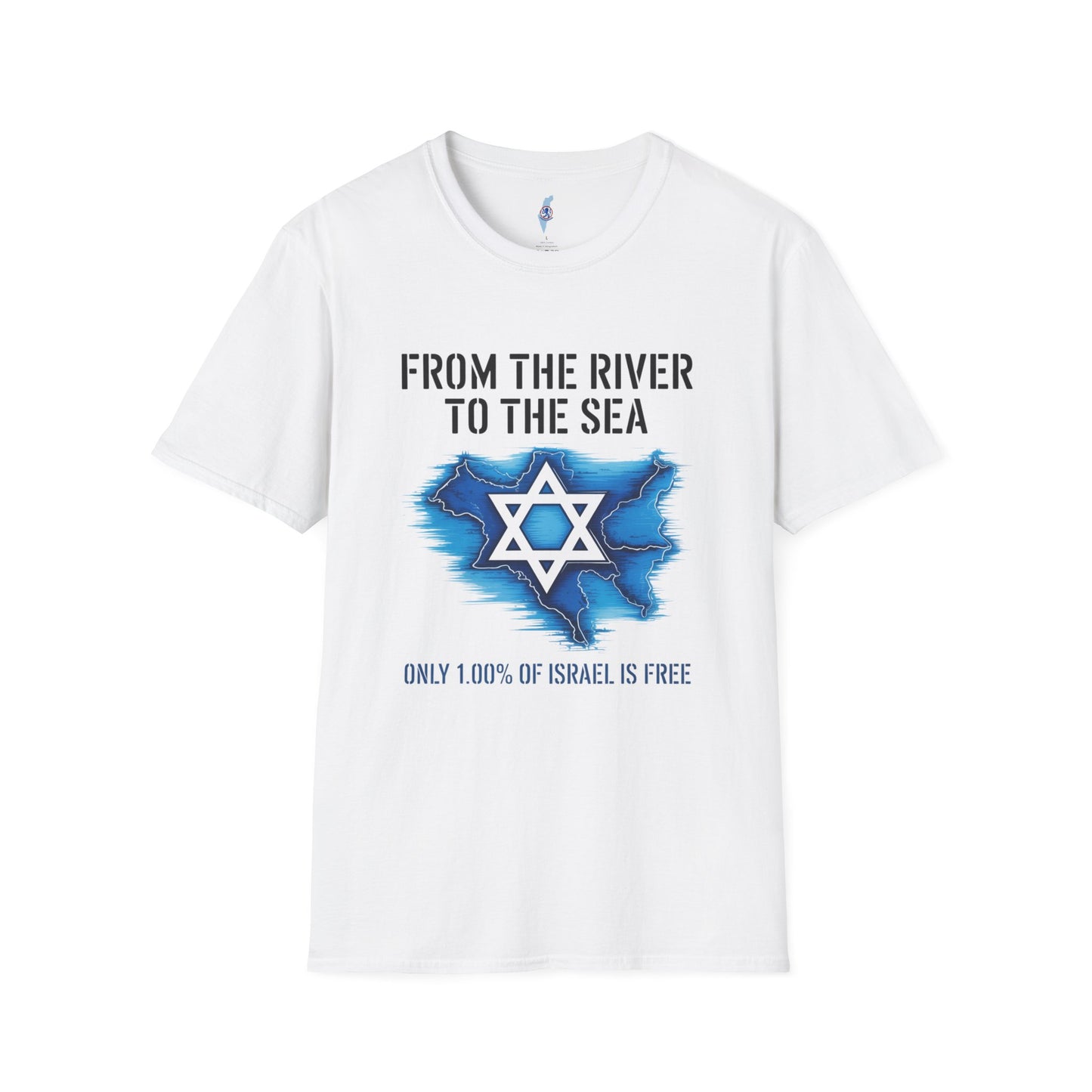 River to the Sea Israel Version Tee