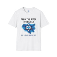 River to the Sea Israel Version Tee view 1