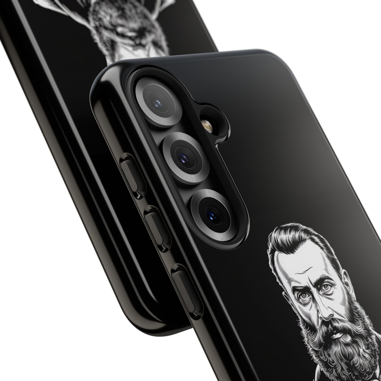 If You Will It — Herzl Portrait Phone Case
