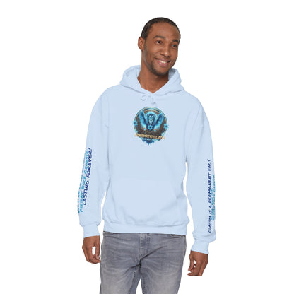 Lion of Zion Revival Hoodie — 'Revival' Lion Emblem White Pullover