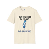 "From the River to the Sea" - Zionist Version Tee view 2