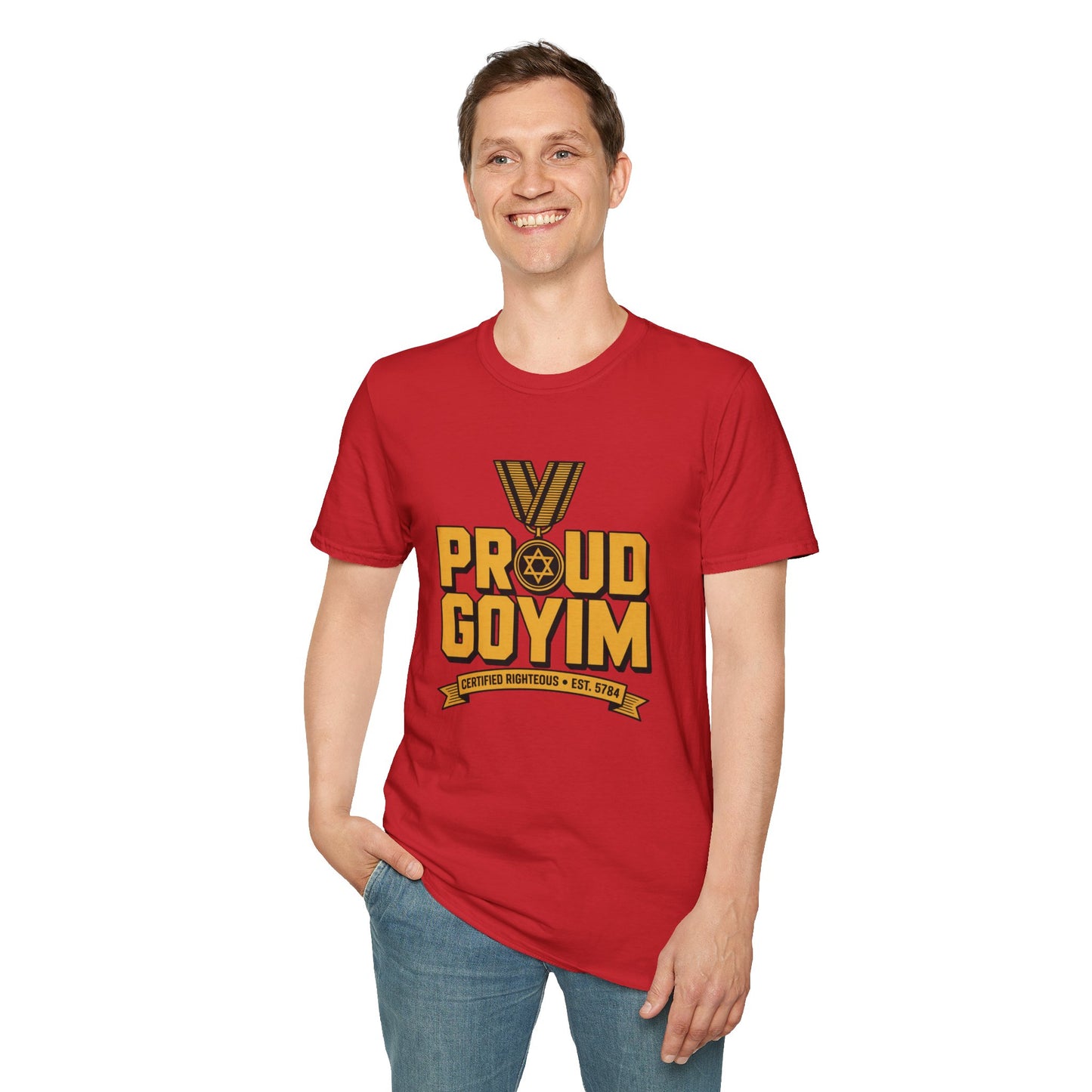 Proud Goyim T-Shirt  -Gold Medal Nations