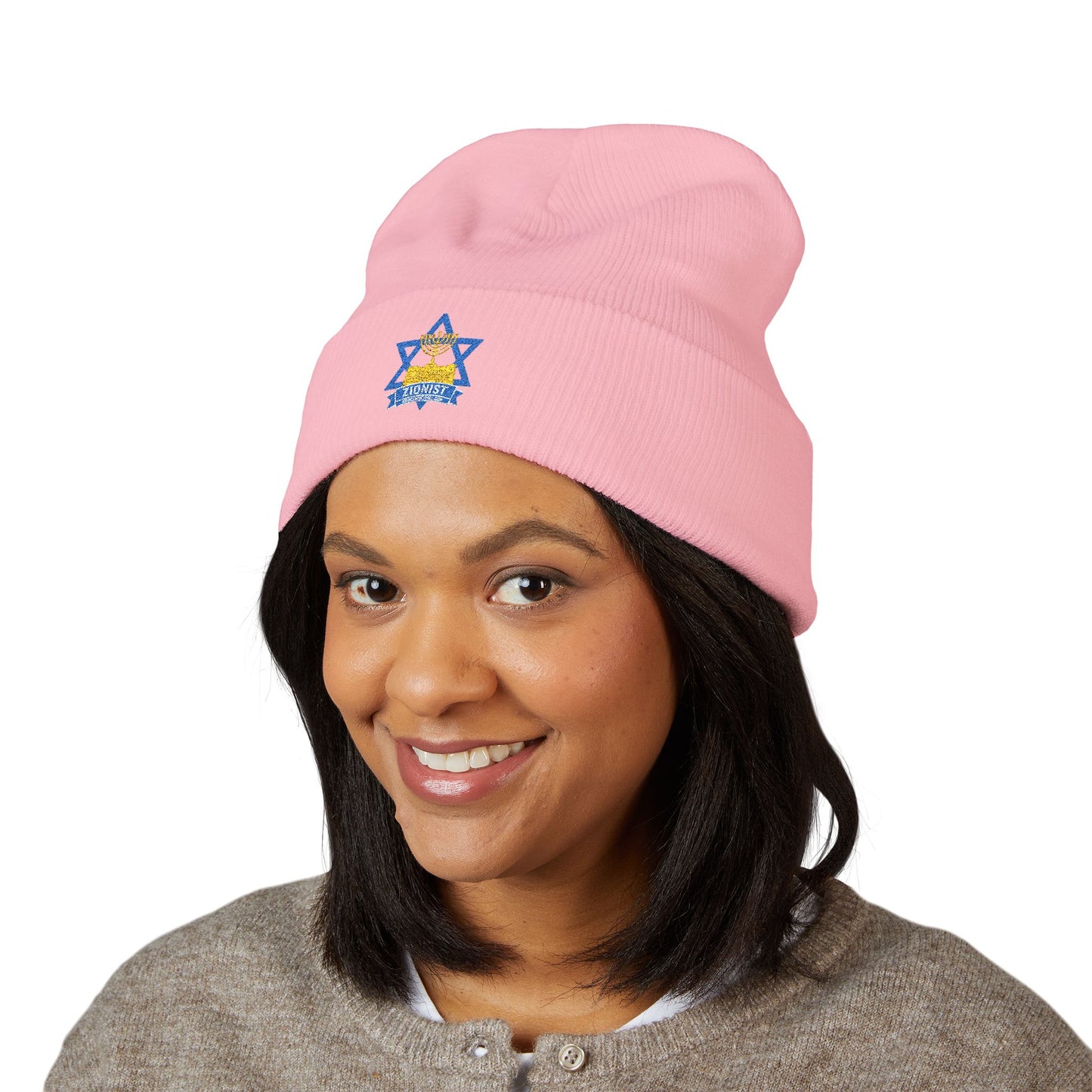 Star of David Cuffed Beanie
