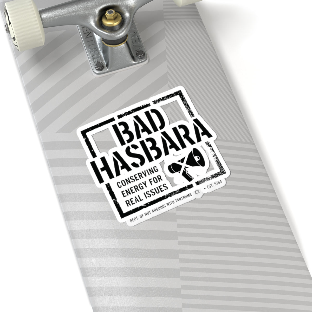 Bad Hasbara — Conserving Energy for Real Issues — Sticker