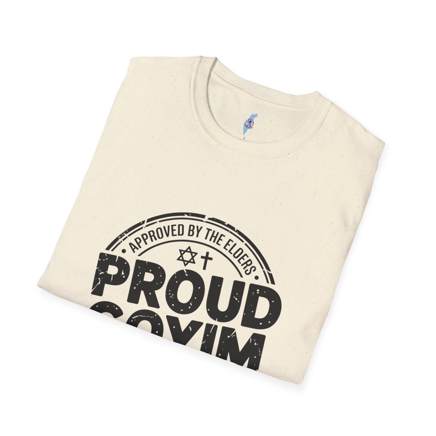 Proud Goyim - Vintage Stamp Pride Tee