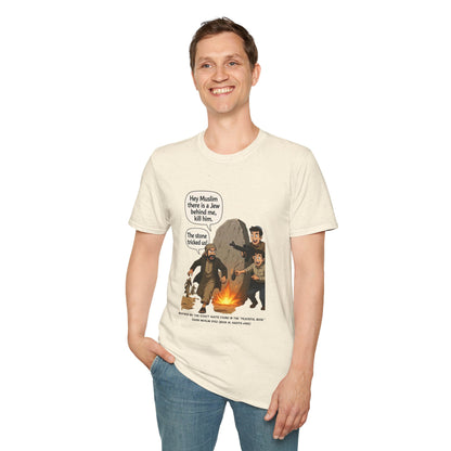 The Tricky Stone- Graphic T-Shirt — Zionism Revival Illustrated Tee