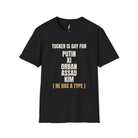 He Has A Type Tee - Tucker's Strongman Lineup view 2