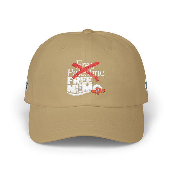 "Free Palestine" X "Free Nemo" Dad Cap