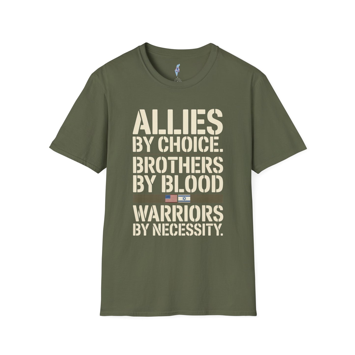 Allies by Choice, Brothers by Blood — Warrior Pride Tee