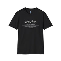 Ceasefire Definition Tee- D.J.T 2026 view 1