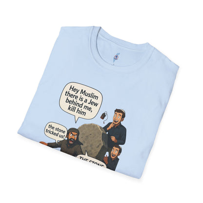 The Stone Tricked Us – Premium T-shirt