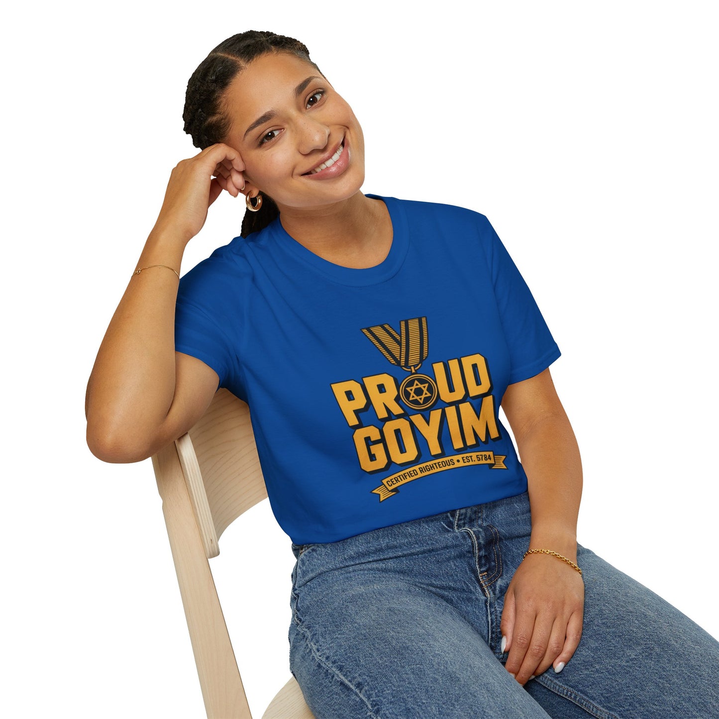Proud Goyim T-Shirt  -Gold Medal Nations