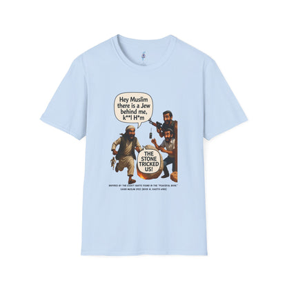 Zionist Revival T-Shirt —The Stone Tricked Us Again-  Premium T-shirt