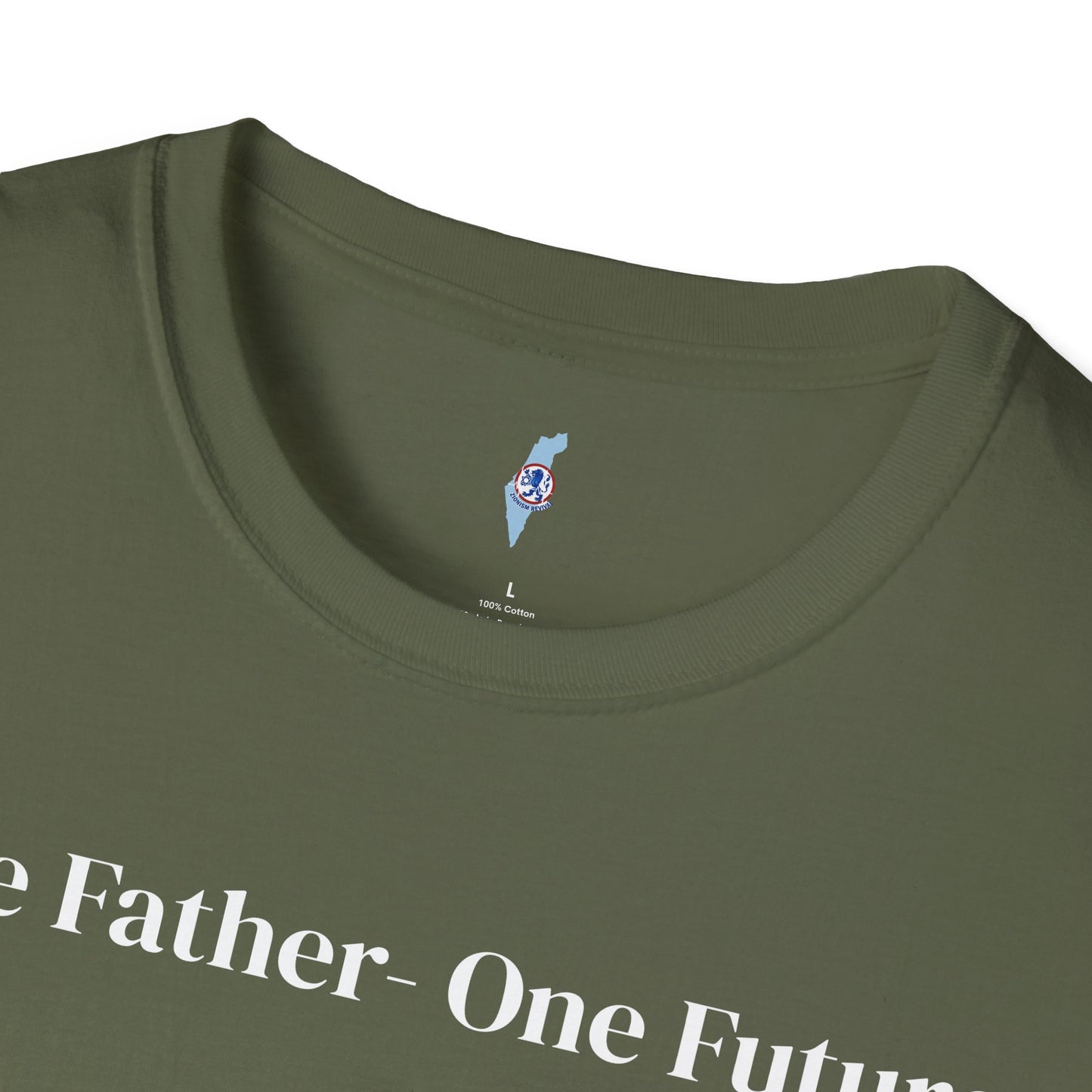 One Father One Future T-Shirt — Unity Israel UAE Peace Design