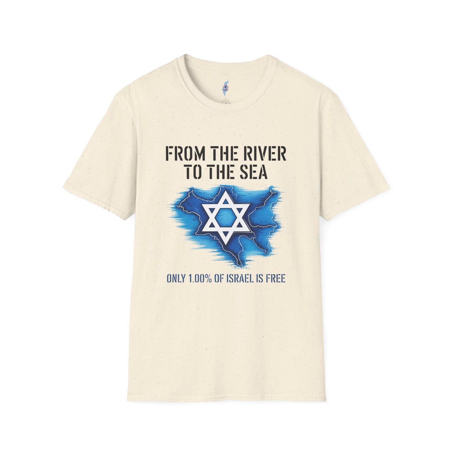 River to the Sea Israel Version Tee
