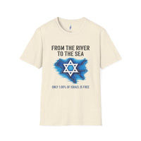 River to the Sea Israel Version Tee view 2
