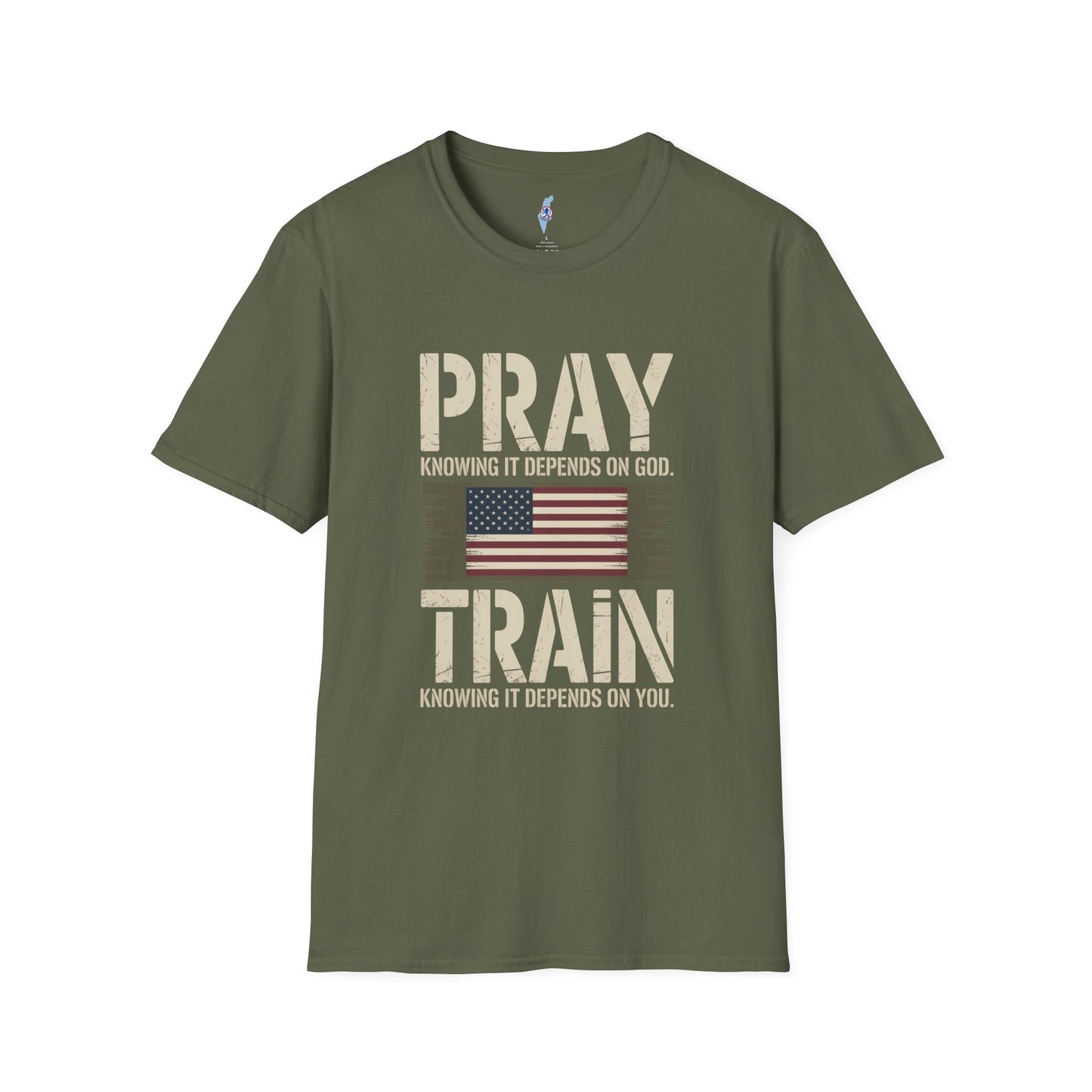 Pray & Train Tee — Faith Meets Effort
