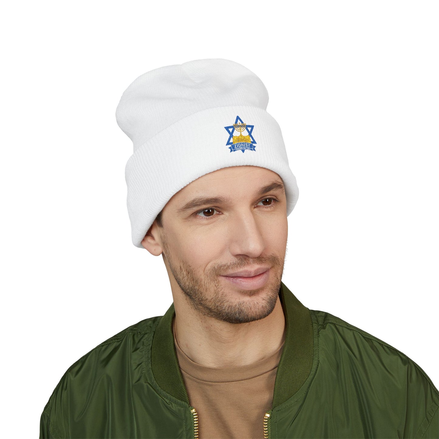 Star of David Cuffed Beanie