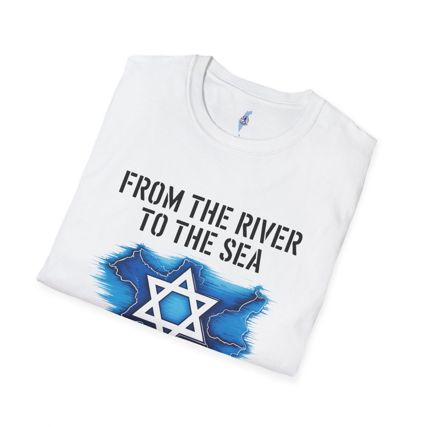 River to the Sea Israel Version Tee