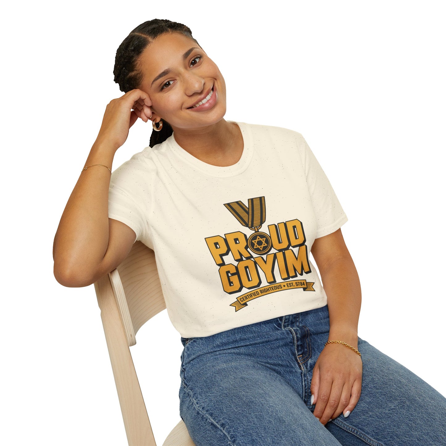 Proud Goyim T-Shirt  -Gold Medal Nations