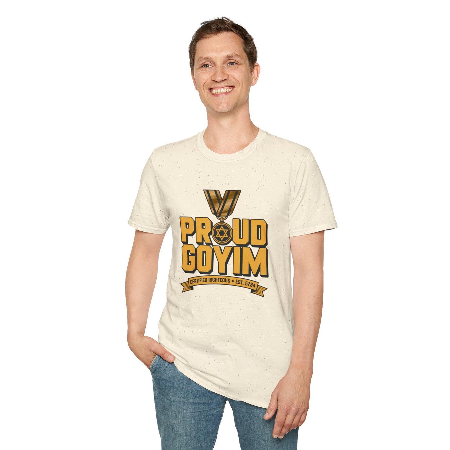 Proud Goyim T-Shirt  -Gold Medal Nations