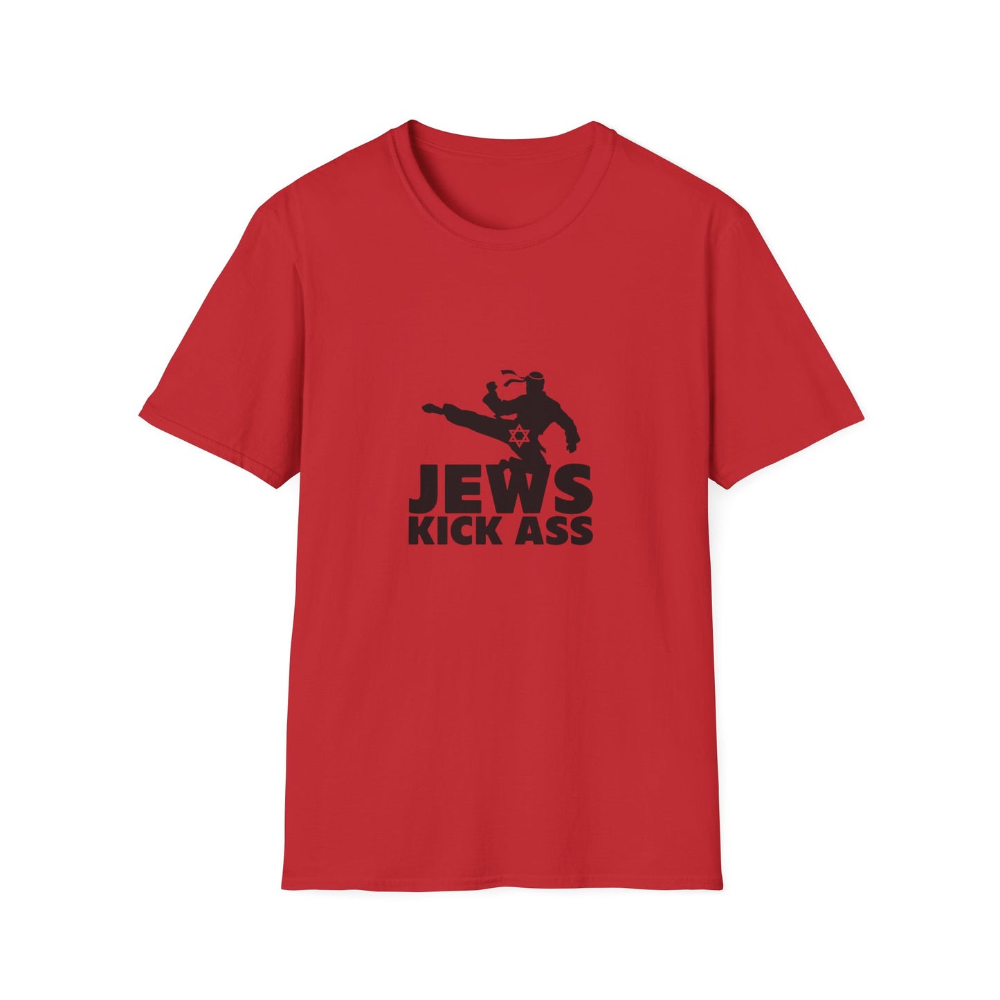 "Jews Kick Ass" Bold Tee
