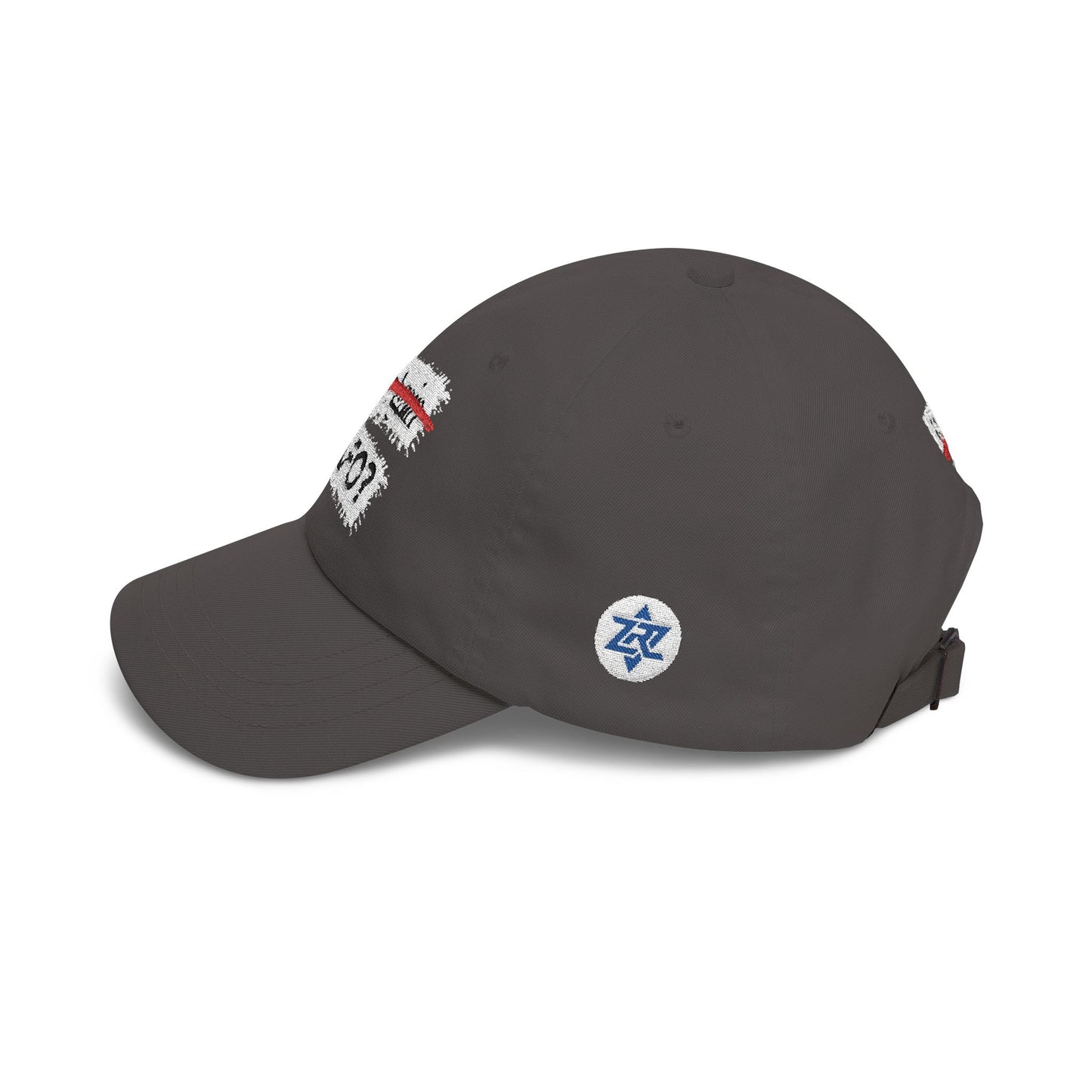 FAFO Dad Cap — "Never Again" Strikethrough