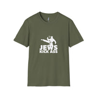 "Jews Kick Ass" Graphic Tee view 3
