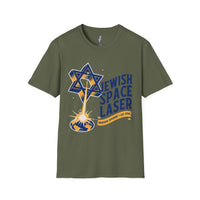 Jewish Space Laser T-Shirt view 4