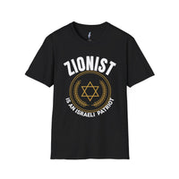 ZIONIST Is An Israeli Patriot · Star of David Seal Tee view 1