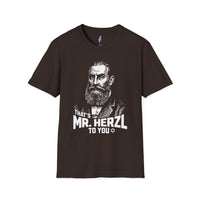 That's Mr. Herzl to You — Theodor Herzl T-Shirt view 2