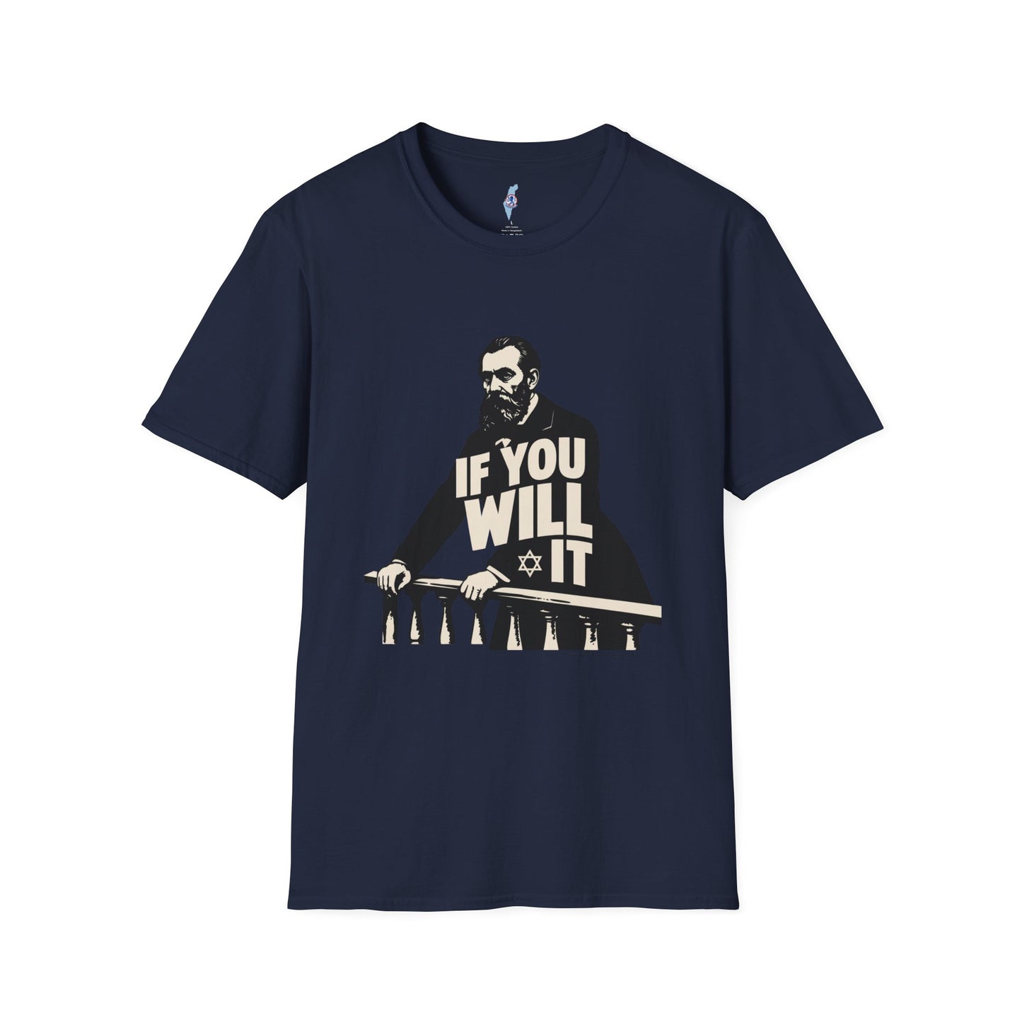 If You Will It — Herzl Quote Tee (Variant Edition)