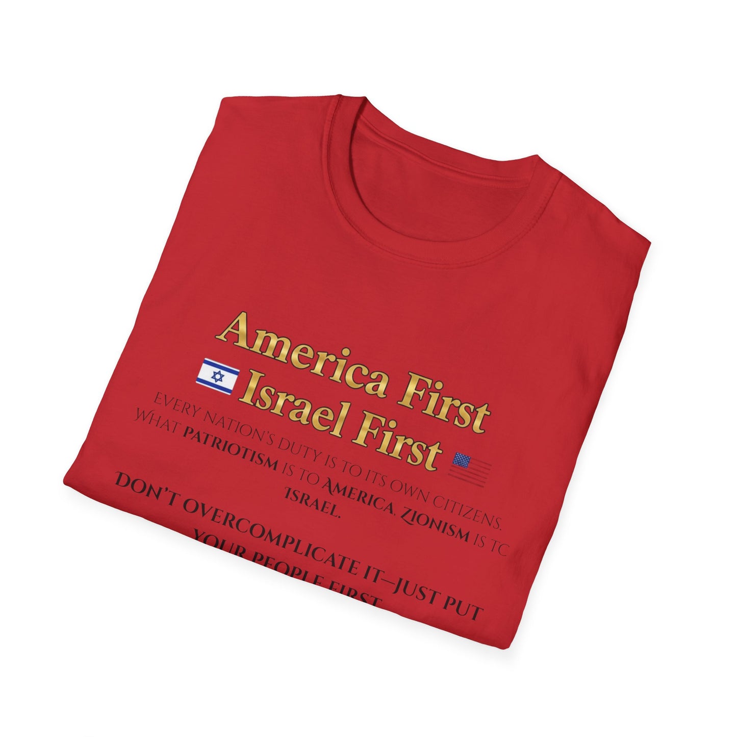 Simplify- "America First | Israel First" Vol 1