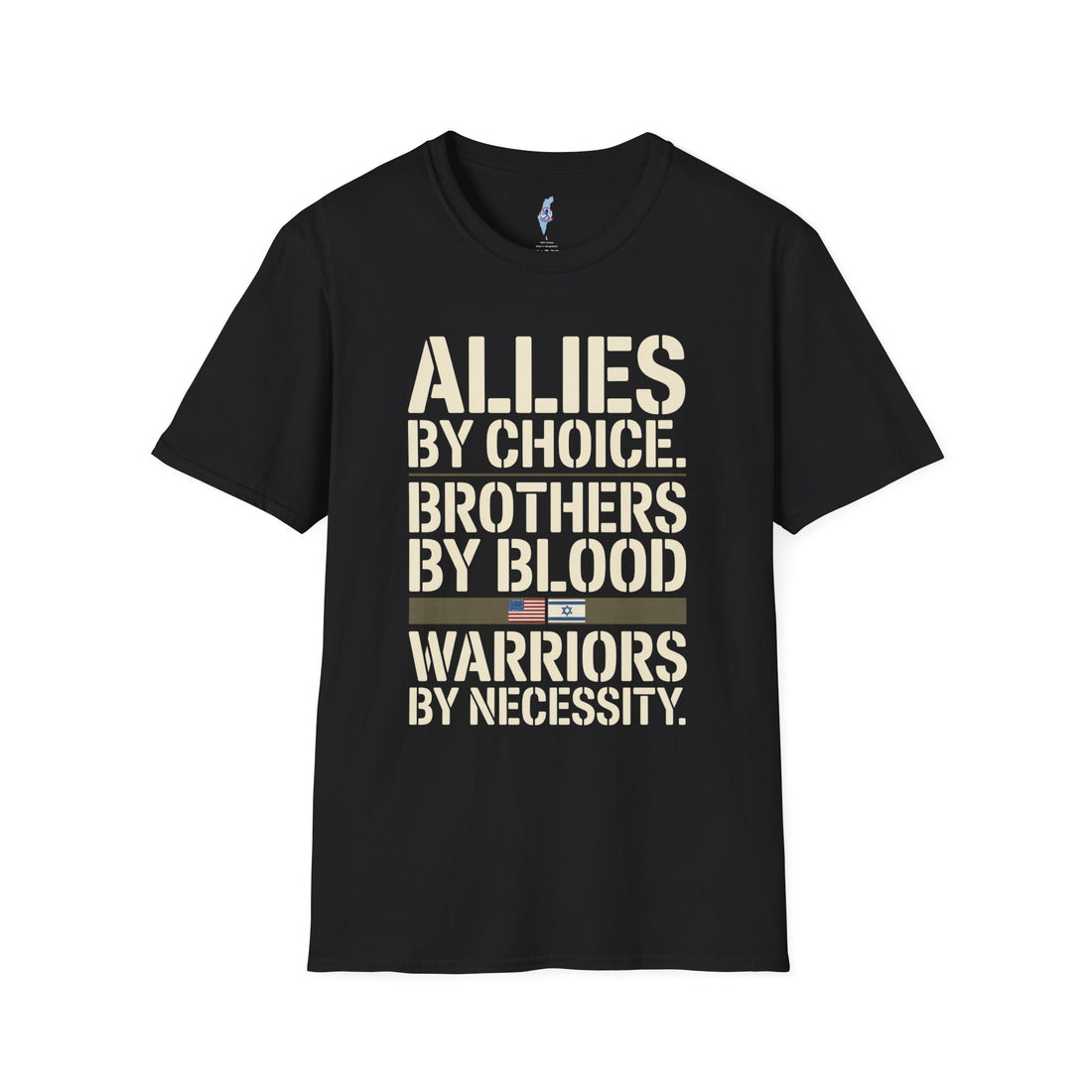 Allies by Choice, Brothers by Blood — Warrior Pride Tee